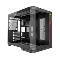 Gabinete Gamer Redragon Wideload Extreme Vidro Curvo Preto