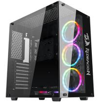 Gabinete Gamer Redragon Wideload MidTower GC-802-1