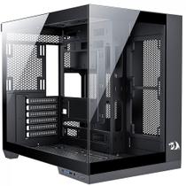 Gabinete Gamer Redragon Wideload Pro Preto Vidro Temperado S