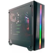 Gabinete gamer RIOTORO CR100TG mid tower S/ Fonte