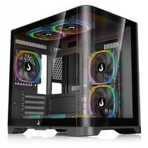 Gabinete Gamer Rise Mode Galaxy Curved S/Fan S/Fonte MiniTower USB 3.0 Preto - RM-GA-GC-FB Gabinete Gamer Rise Mode Galaxy Curved S/Fan S/Fonte MiniTower USB 3.0 Preto - RM-GA-GC-FB