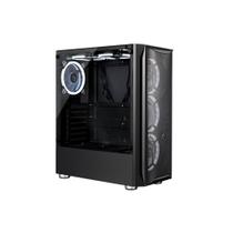 Gabinete Gamer Rise Mode Z03 Mid Tower Vidro Temperado USB 3.0 Sem Fans Preto