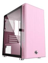 Gabinete Gamer Rosa Lateral De Vidro Bg-048 Bluecase Skygat