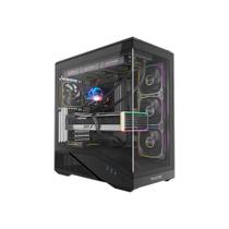 Gabinete Gamer Round5 Icebox Mid Tower ATX Com Fans Preto Gabinete Gamer Round5 Icebox Mid Tower ATX Com Fans Preto