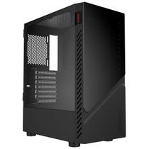 Gabinete Gamer Set Black Vulcan - Lateral Em Vidro - Pcyes - Gsbvpbr Gabinete Gamer Set Black Vulcan - Lateral Em Vidro - Pcyes - Gsbvpbr