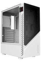 Gabinete Gamer Set White Ghost Lateral Em Vidro - Gswgpbr