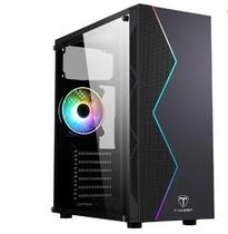 Gabinete Gamer T-dagger P03b Black Mid Tower Tgc-p03b