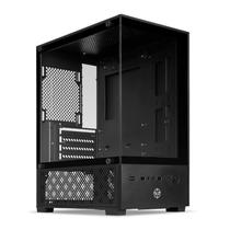 Gabinete Gamer TGT Legion S/Fan S/Fonte MiniTower Lateral Vidro Preto - TGT-LGN-BK