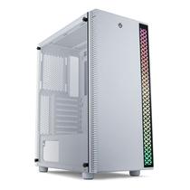 Gabinete Gamer TGT Skylancer Lateral De Vidro Branco, TGT-SKL-WT01