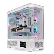 Gabinete Gamer Thermaltake View 600 TG, Full-Tower, 4x Painéis de Vidro, Snow - CA-11H-00F6WN-00