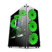 Gabinete gamer video atx 01150 8 coolers