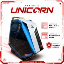 Gabinete Gamer Vidro Temperado Duplo ATX M-ATX MINI-ITX DELTA-FROST WYRM GA