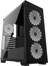 Gabinete Gamer Vidro Usb3.0 Xway 01144 Fonte 500w E 4 Fans Gabinete Gamer Vidro Usb3.0 Xway 01144 Fonte 500w E 4 Fans