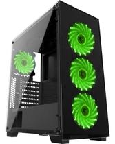 Gabinete Gamer Vidro Usb3.0 Xway 01144 Fonte 500w E 4 Fans