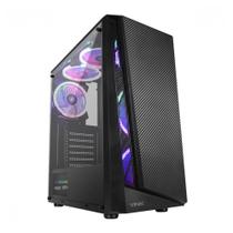 Gabinete Gamer Vinik Indux, Mid Tower, ATX, Lateral em Vidro, Preto - GGIVTBK