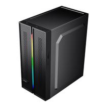 Gabinete Gamer Vinik Sg26 Preto Fita De Led Rgb - Sg26Acbk Gabinete Gamer Vinik Sg26 Preto Fita De Led Rgb - Sg26Acbk