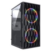 Gabinete Gamer Vinik Wave Preto Lateral Acrilico - Ggwacbk