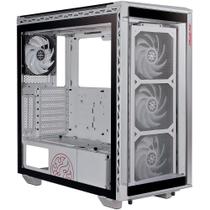 Gabinete Gamer XPG Battlecruiser, Super Mid Tower, ARGB, com FAN, Laterais e Frontal em Vidro, Branco - 75260030