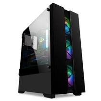Gabinete Gamer Z22 Fulltower ATX lateral vidro temperado PSU cover Gabinete Gamer Z22 Fulltower ATX lateral vidro temperado PSU cover