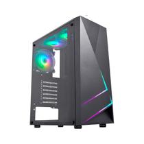 Gabinete Gaming Kratos Ii Preto Led Rgb Cg-45Tp K-Mex