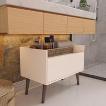 Gabinete Grécia com 1 porta armário organizador para banheiro - Várias Cores Gabinete Grécia com 1 porta armário organizador para banheiro - Várias Cores