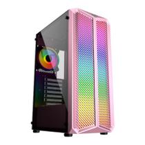 Gabinete haven rosa tipo ATX OEX GAME Gabinete haven rosa tipo ATX OEX GAME