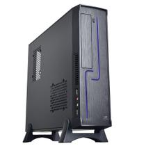 Gabinete horizontal slim sff dt-120bk com fonte sfx 200w preto c3tech