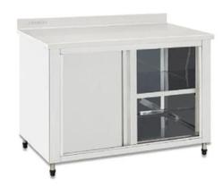 Gabinete Inox 304 Fritomaq Fechado Liso 120x65x90