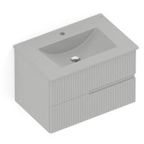 Gabinete Integrado 2 Gavetas 70x47cm com Lavatório Elite