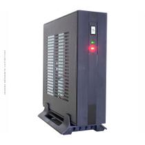 Gabinete K-Mex CI-218R, Mini ITX, Com Fonte, Placa Conversora, Preto - GI218EKD0040B0X