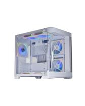 Gabinete k-mex gamer aquario curva cg-w1ag