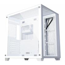 Gabinete k-mex gamer aquario space atx cg-w2r4 white sem fan
