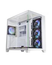 Gabinete k-mex gamer aquario tiger shark cg-w4j1 branco