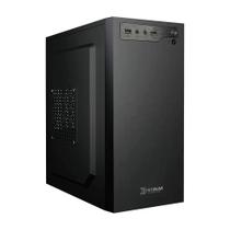 Gabinete KABUM! essentials GE100, Micro ATX, Mini ATX, Preto - KEGE100PT