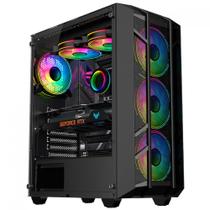 Gabinete Kalkan Alfern Atx Mid Tower Lateral De Vidro Temperado Usb 3.0 Sem Fan Preto Klk00034 Gabinete Kalkan Alfern Atx Mid Tower Lateral De Vidro Temperado Usb 3.0 Sem Fan Preto Klk00034