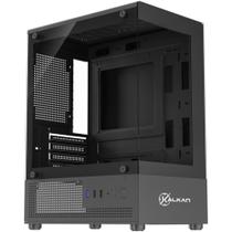 Gabinete Kalkan Hakon Matx Mid Tower Vidro Temperado Usb 3.0 Preto Sem Fan Klk00080 Gabinete Kalkan Hakon Matx Mid Tower Vidro Temperado Usb 3.0 Preto Sem Fan Klk00080