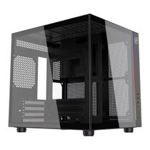 Gabinete Kalkan Midgard Rgb Matx Mid Tower Vidro Temperado Usb 3.0 Preto Sem Fan Klk00055
