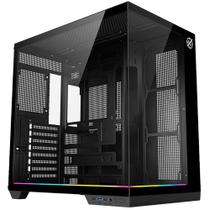 Gabinete Kalkan Skye Rgb Preto Atx Mid Tower Vidro Temperado Usb 3.0 Preto Sem Fan Klk00042