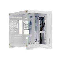 Gabinete Liketec Cube Mad Rock Snow Sem Fan Gabinete Liketec Cube Mad Rock Snow Sem Fan