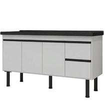 Gabinete Madeira Color 0,94m Branco/Branco - 361 - PRIMATTO Gabinete Madeira Color 0,94m Branco/Branco - 361 - PRIMATTO