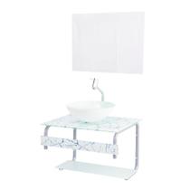 Gabinete Malaga 60Cm Banheiro Lavabo Área Gourmet Korzen Uni