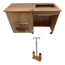 Gabinete Máquina Costura Doméstica - Compacto e Elegante