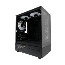 Gabinete matx brazilpc gamer bpc 9 lateral de vidro