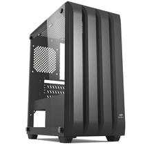 Gabinete Matx Gamer C3tech Mt-G100bk Lateral Em Vidro Temperado - Preto