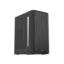 Gabinete Micro ATX C3Tech MT33BK com Fonte 200W USB 2.0 Baias Para SSD e HD PC Completo