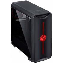 Gabinete Mid Tower Nova Lateral Acrílico Fan Led 7 Cores - PCYes
