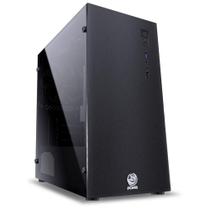 Gabinete mid-tower terra 2 fans com lateral acrilica preto - Pcyes Gabinete mid-tower terra 2 fans com lateral acrilica preto - Pcyes