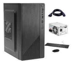 Gabinete Mini Atx Bpc-n110 C/ Fonte 230w + Teclado E Mouse - TWO BROTHERS INFO