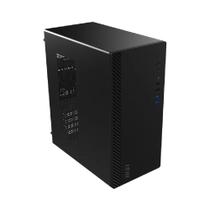 Gabinete MSI M100P Pro Shield Mid Tower Com 1 Fan Preto
