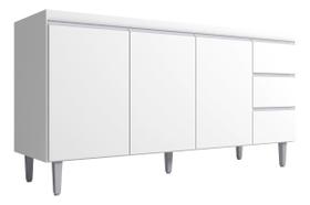 Gabinete Multiuso Andreia 4 portas 3 gavetas160cm